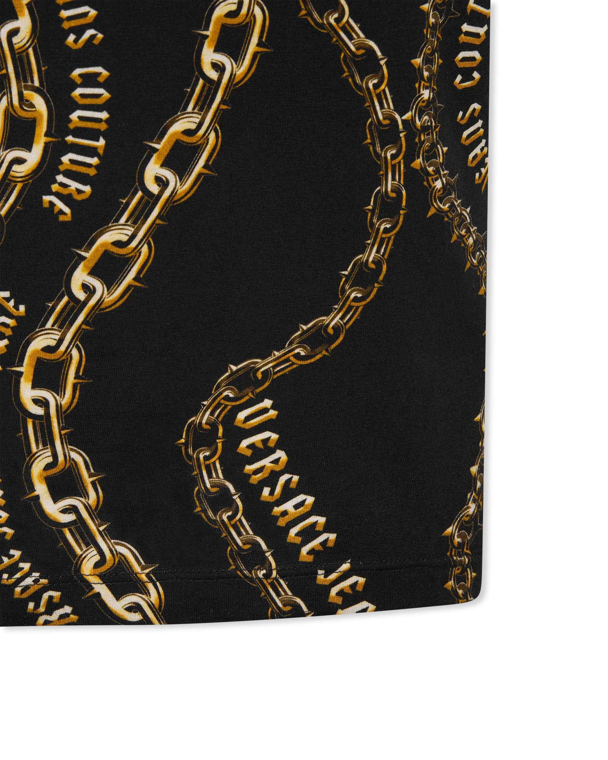 Chain Couture Baroque Buckle Midi Tank Dress