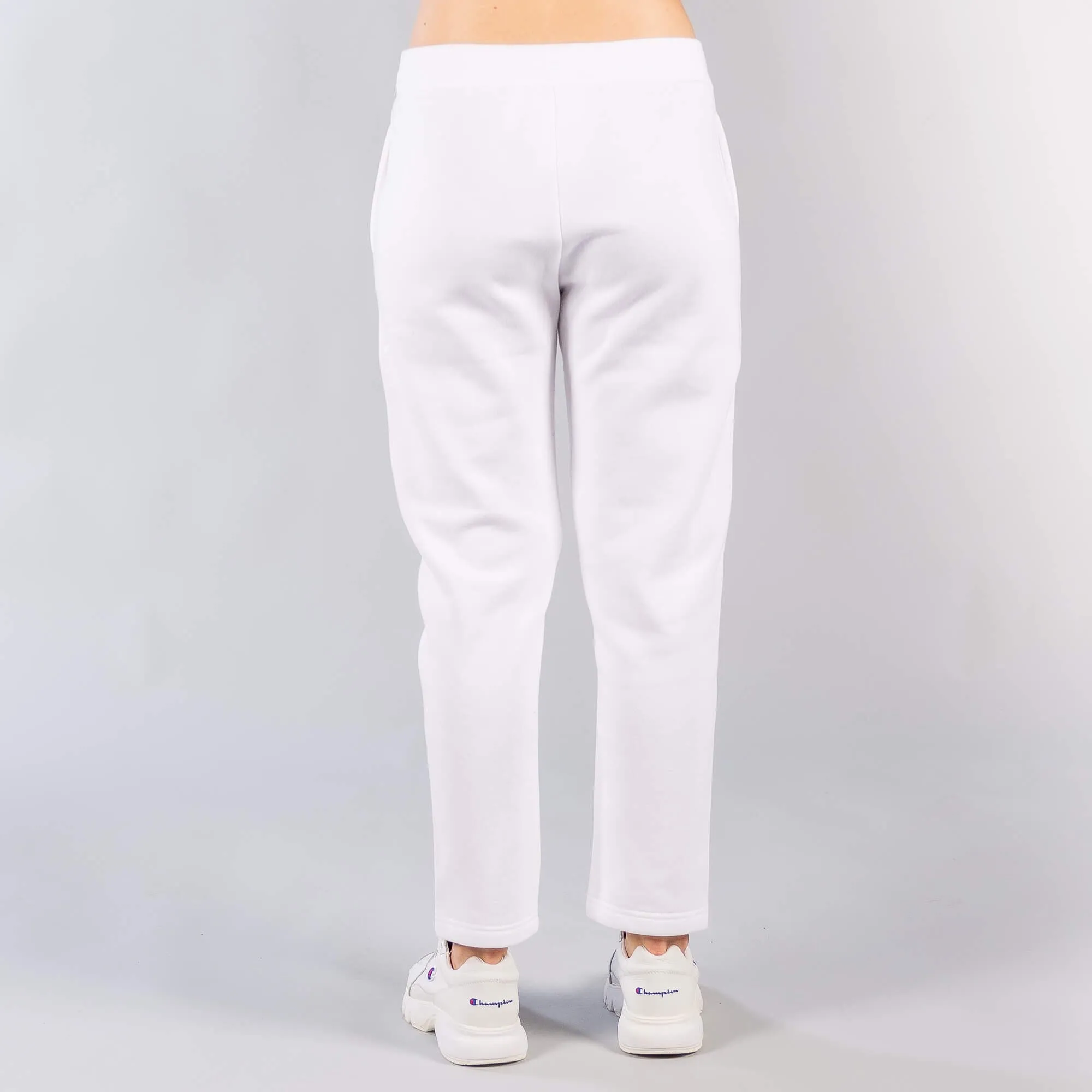 Champion Straight Hem Pants White