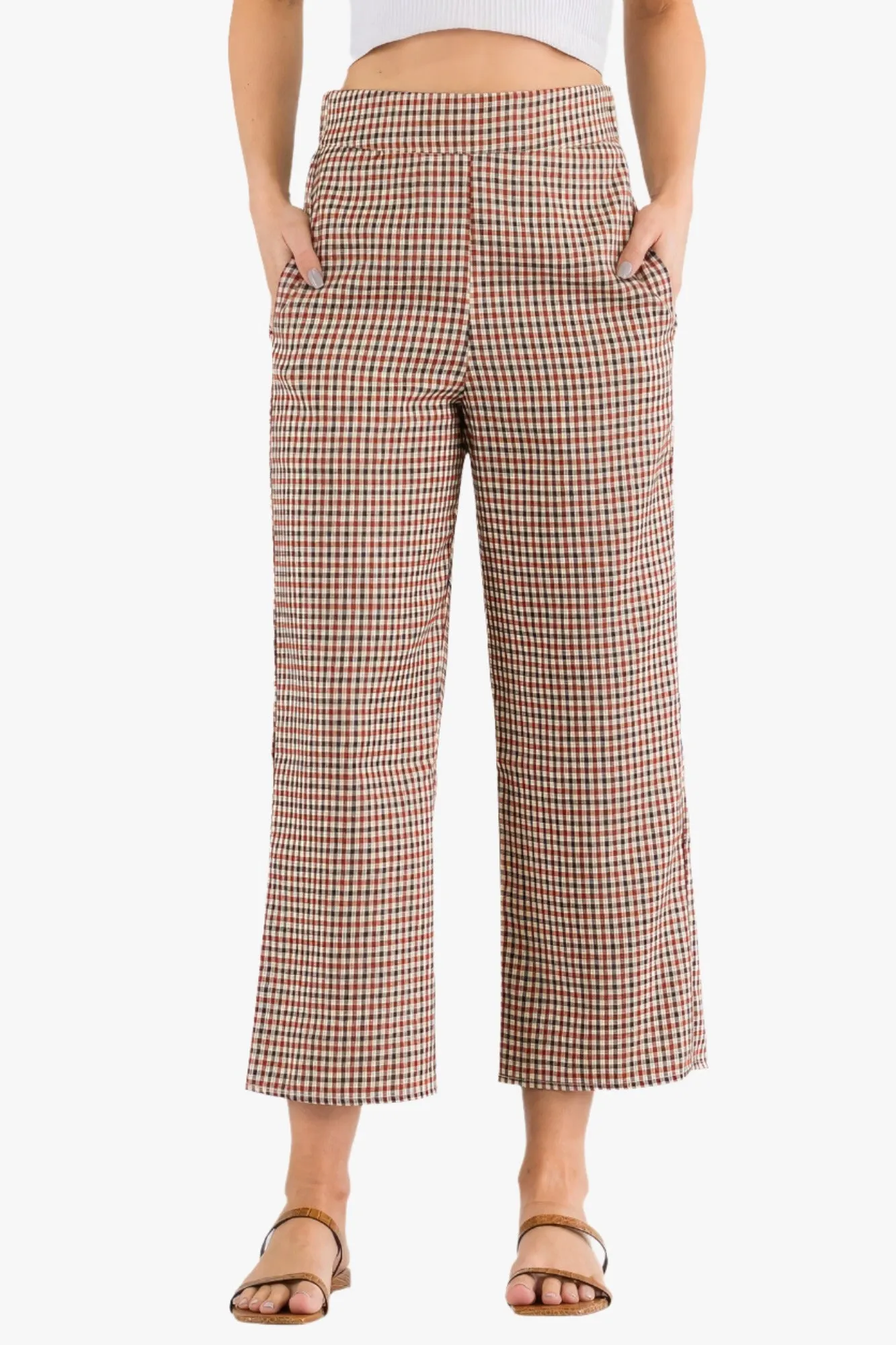 Chic High Waisted Pants