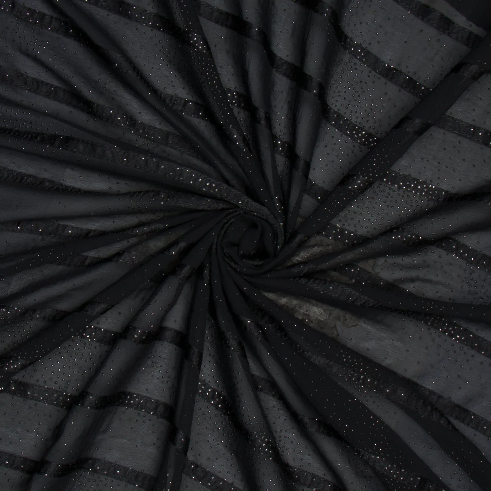 Chiffon Evening Wear Black