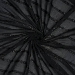 Chiffon Evening Wear Black