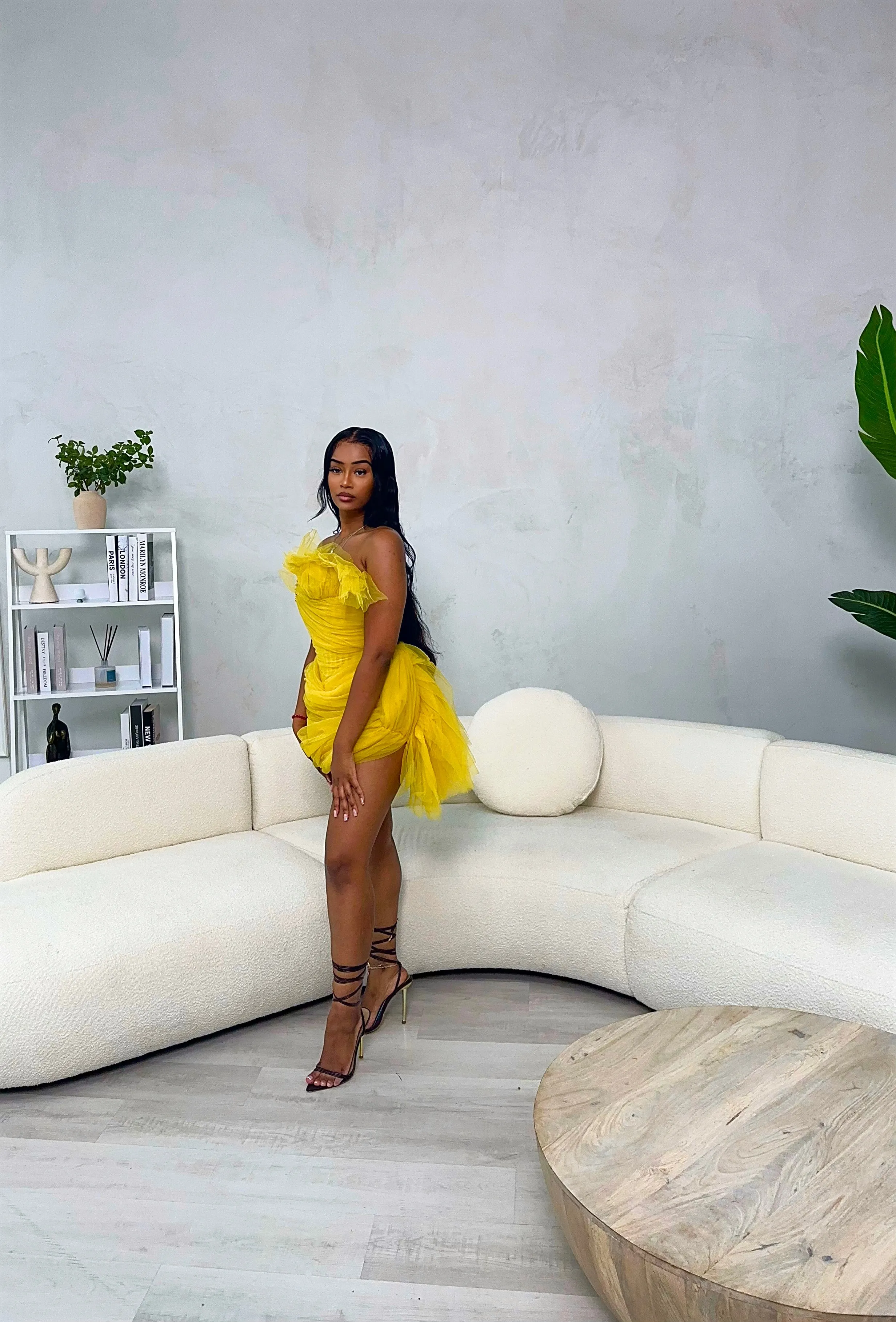 “Chloè” Tulle Mini Corset Dress