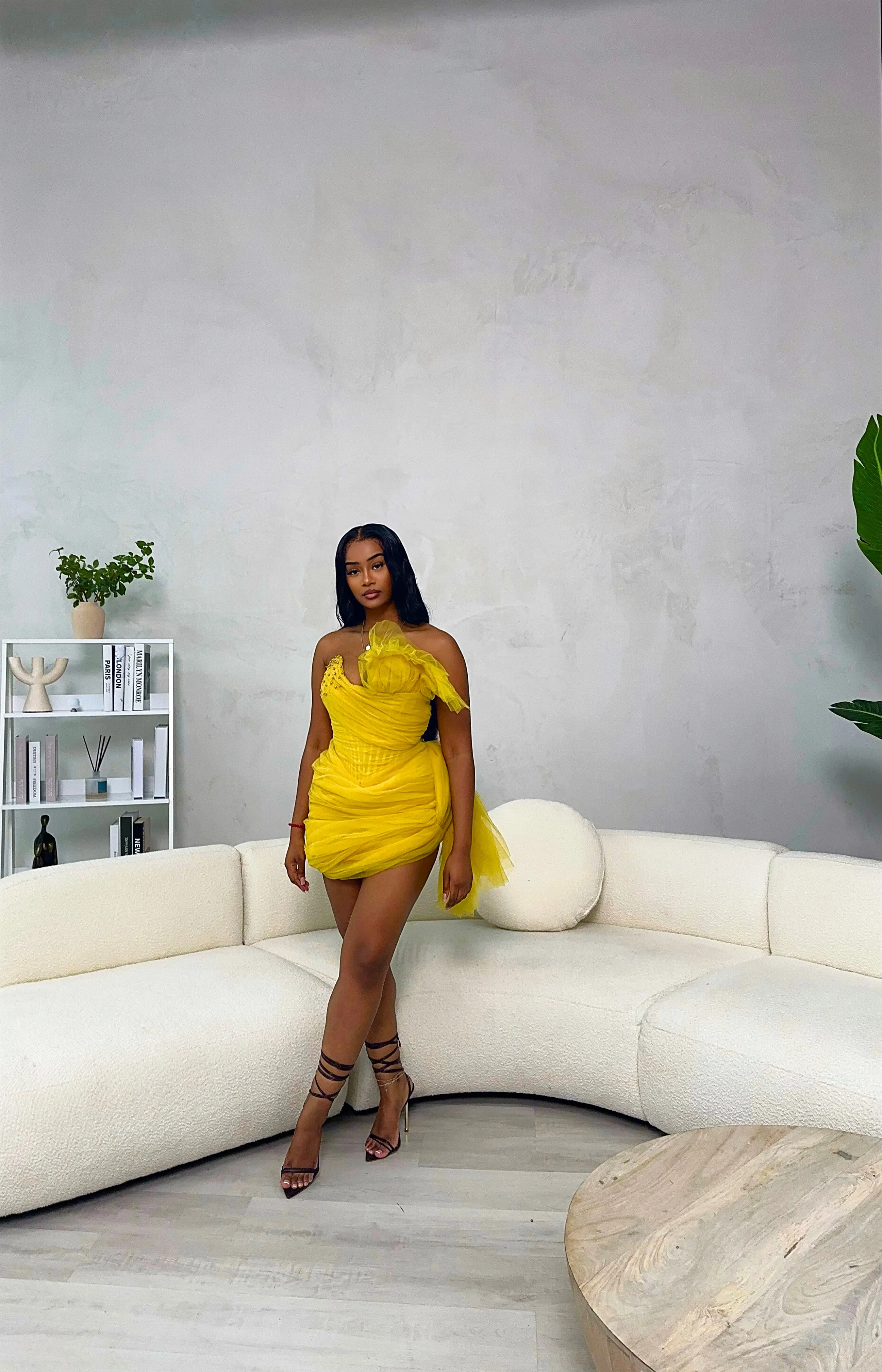 “Chloè” Tulle Mini Corset Dress