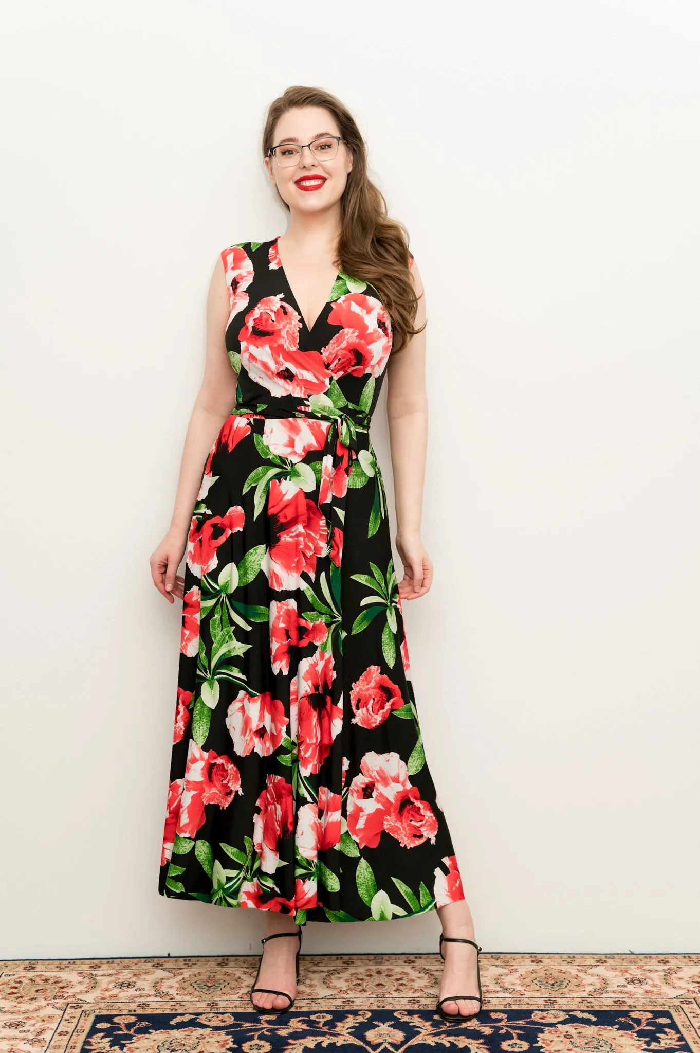 Christmas Hibiscus - Wrap Dress - Last Sizes