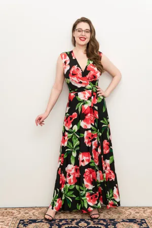 Christmas Hibiscus - Wrap Dress - Last Sizes