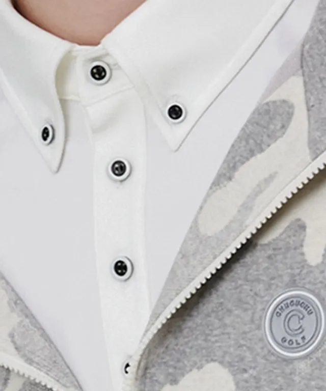 CHUCUCHU Men's Camo Hooded Zip-Up - 2 Colors