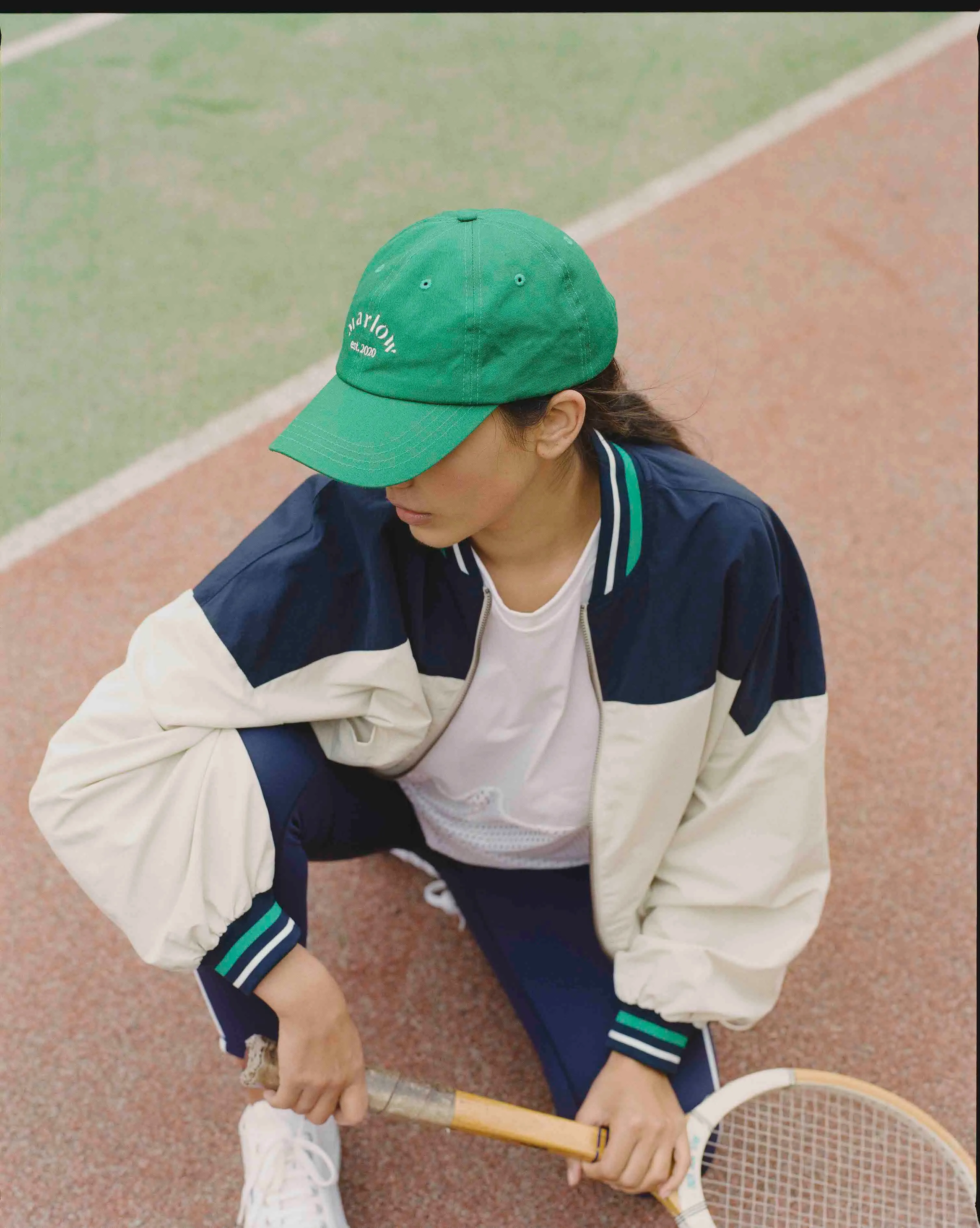 Club Baseline Jacket - Navy/Ivory