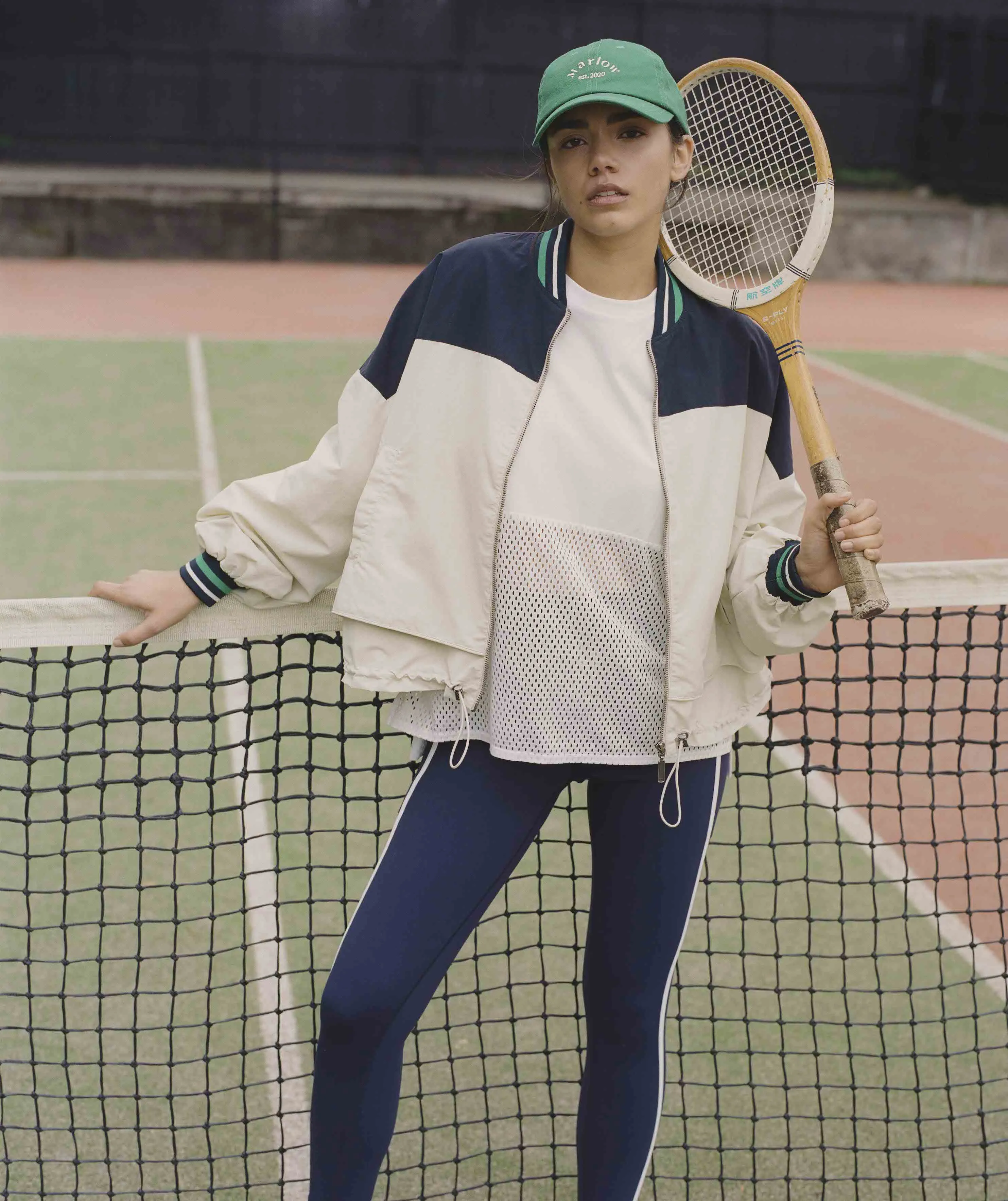 Club Baseline Jacket - Navy/Ivory