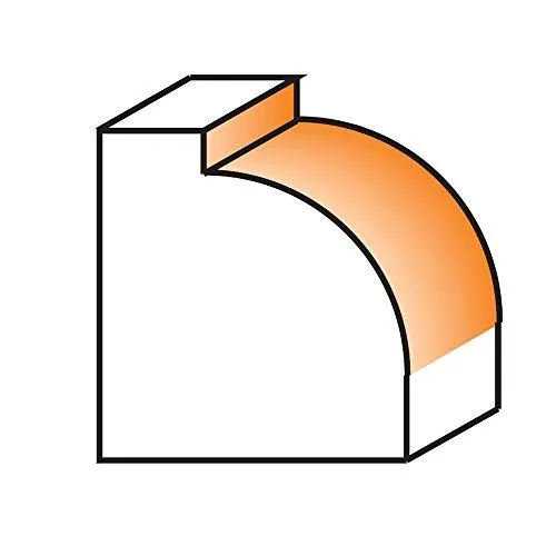CMT 838.880.11 Roundover Bit, 1/2" Radius, 1/2" Shank