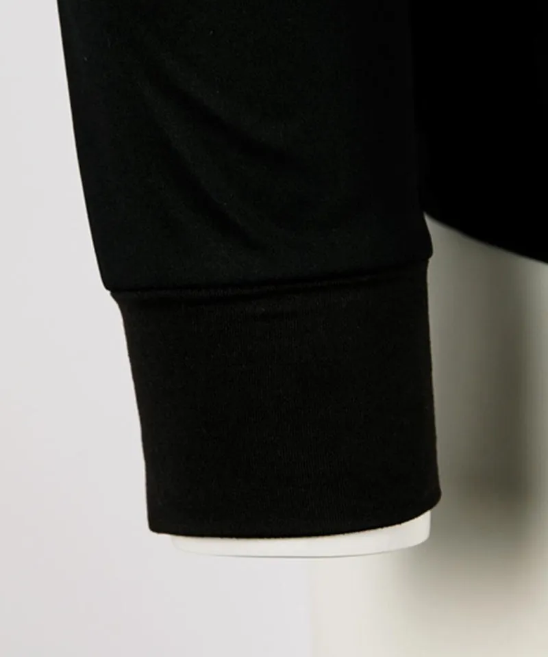 CREVE NINE: Men's Windproof Inner Tee - Black