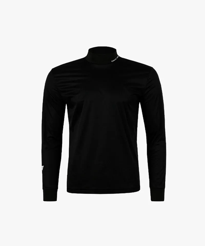 CREVE NINE: Men's Windproof Inner Tee - Black