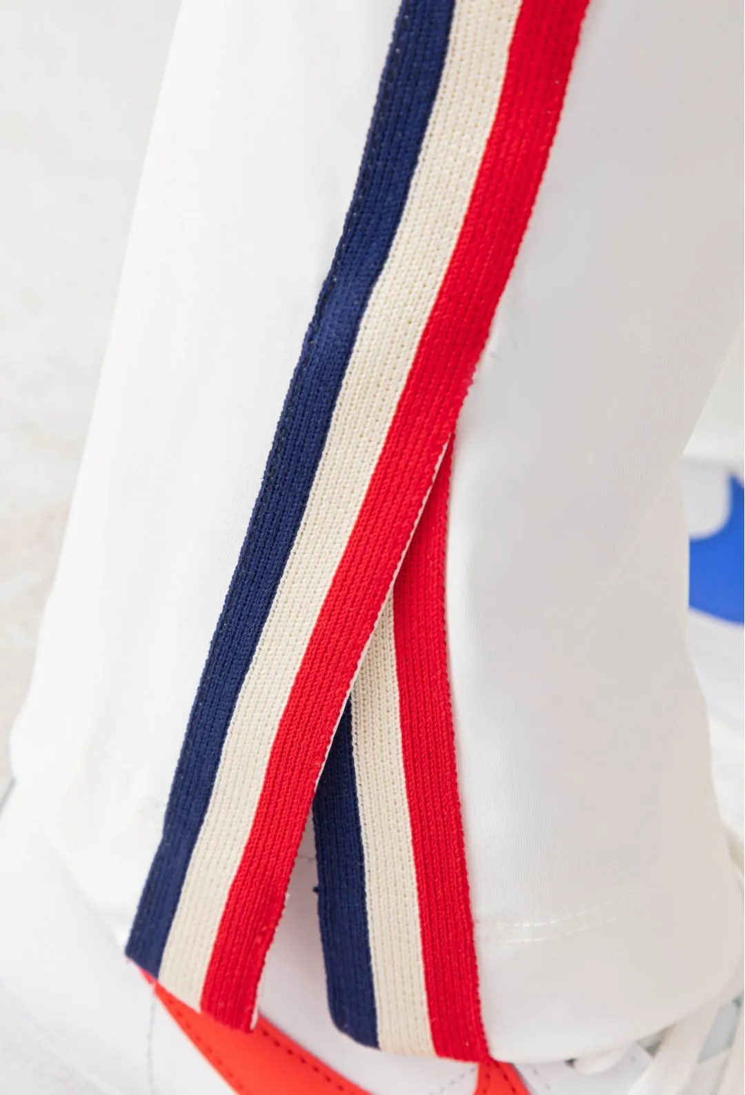 Deborah Tech Jersey Trousers - Blanc