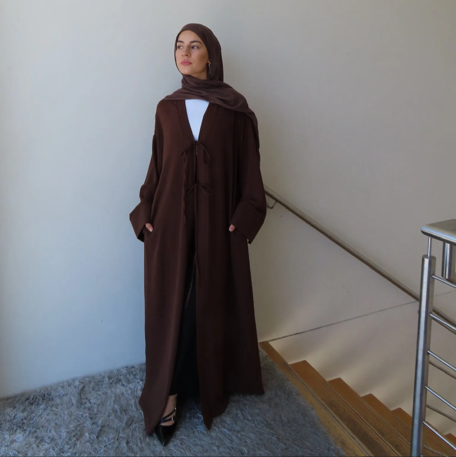 Derin Tie Abaya