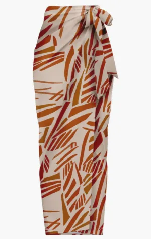 DIARRABLU Seur Zana Print Wrap Skirt