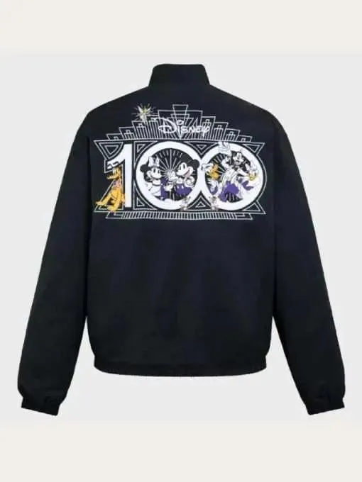 Disney 100 Black Bomber Jacket
