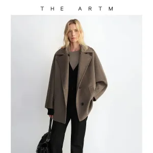 Elegant Oversized Wool Coat