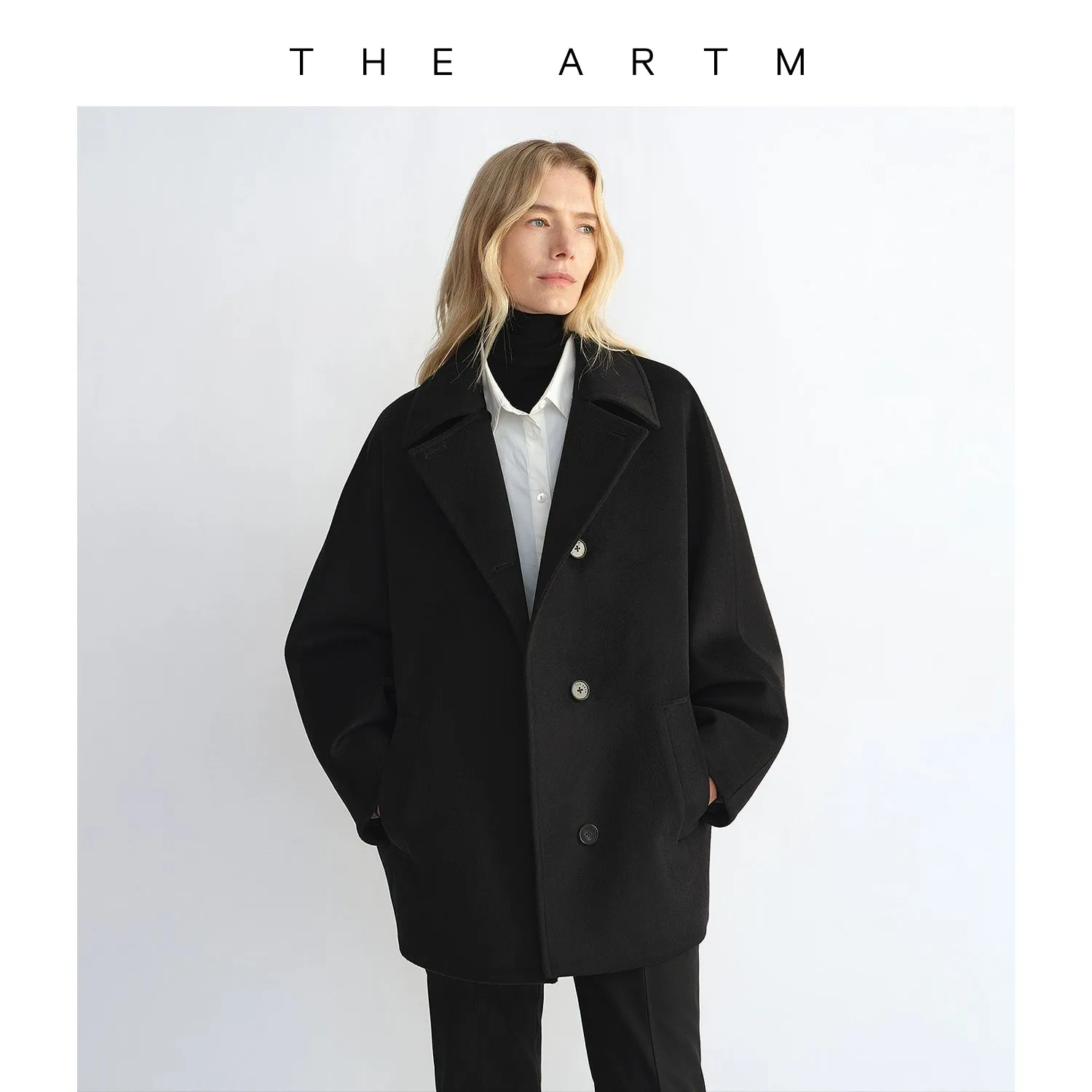 Elegant Oversized Wool Coat