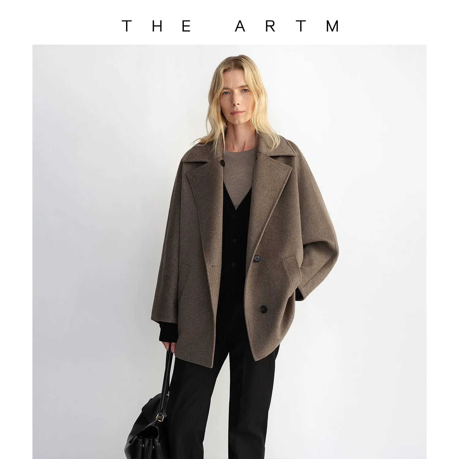 Elegant Oversized Wool Coat