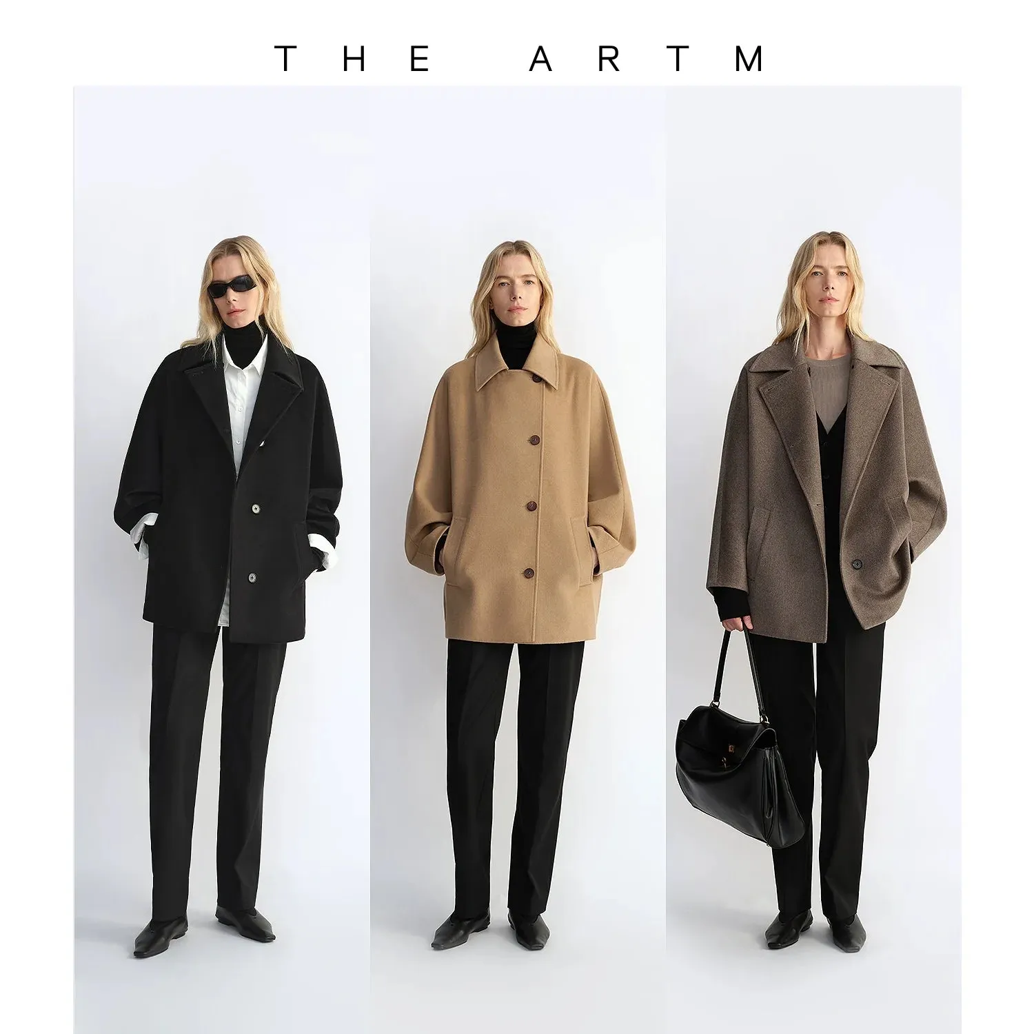 Elegant Oversized Wool Coat