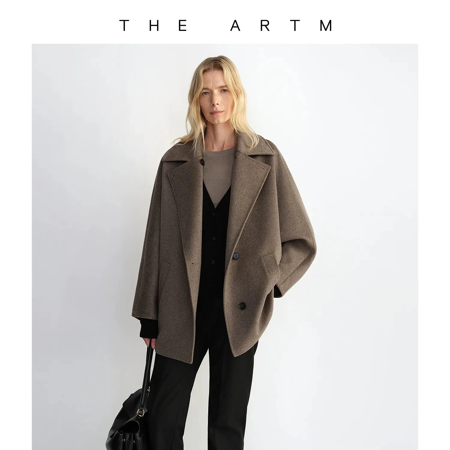 Elegant Oversized Wool Coat