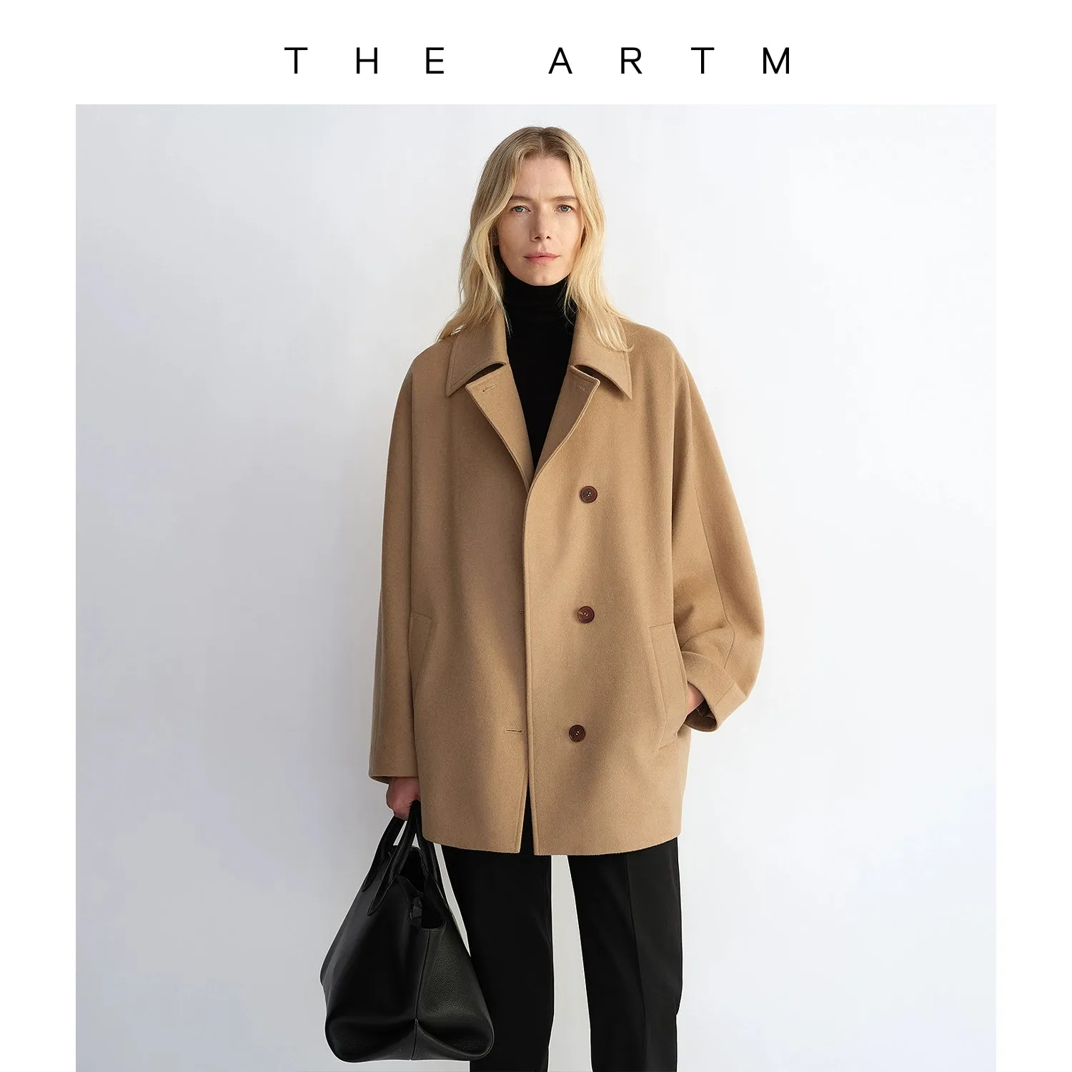 Elegant Oversized Wool Coat