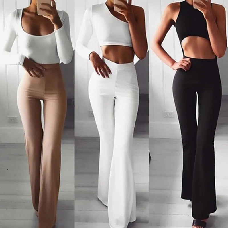 Ensemble Pantalon stylé leeging femme et petit haut  / Summer Autumn Elegant Lady