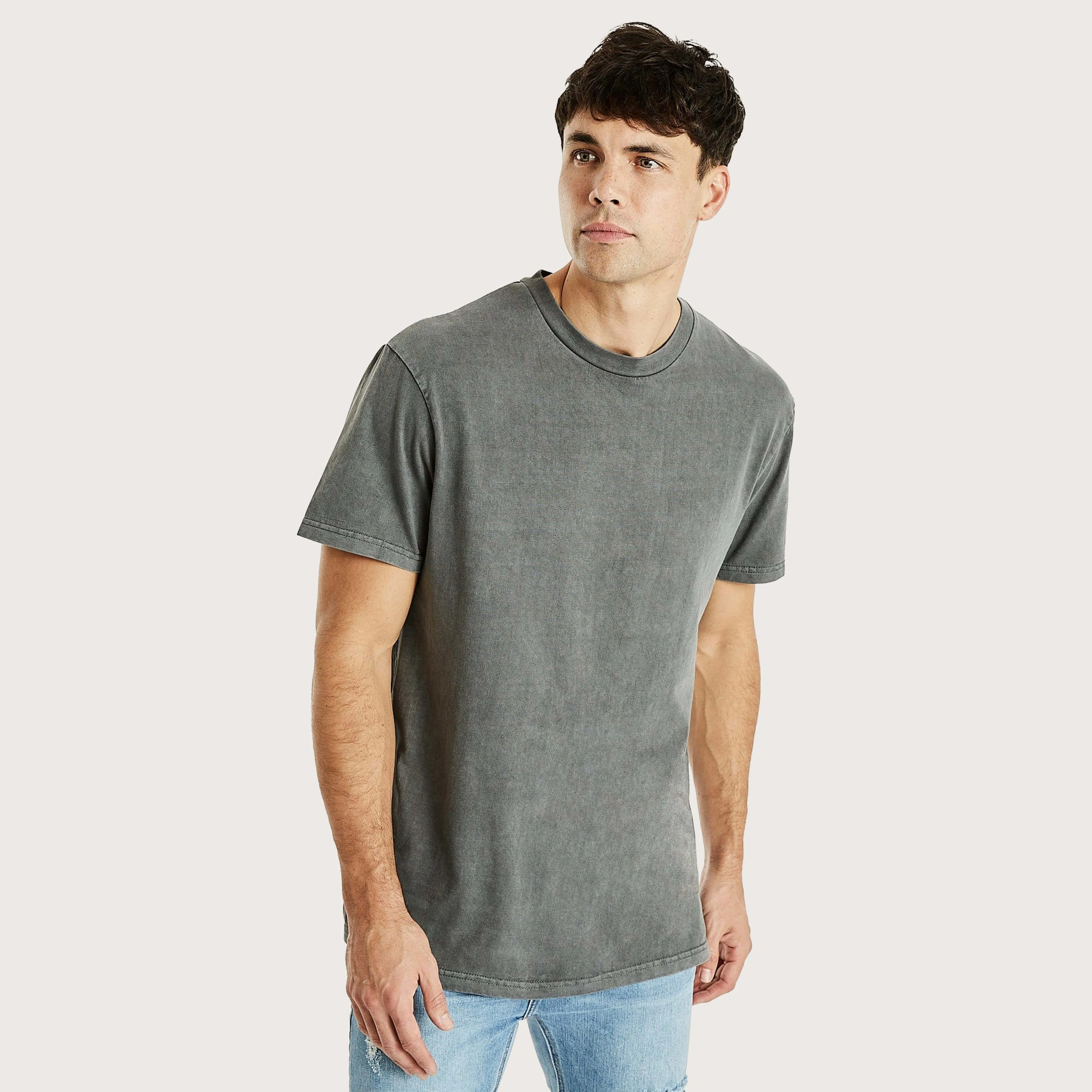 Essentials Relaxed Fit T-Shirt Pigment Asphalt