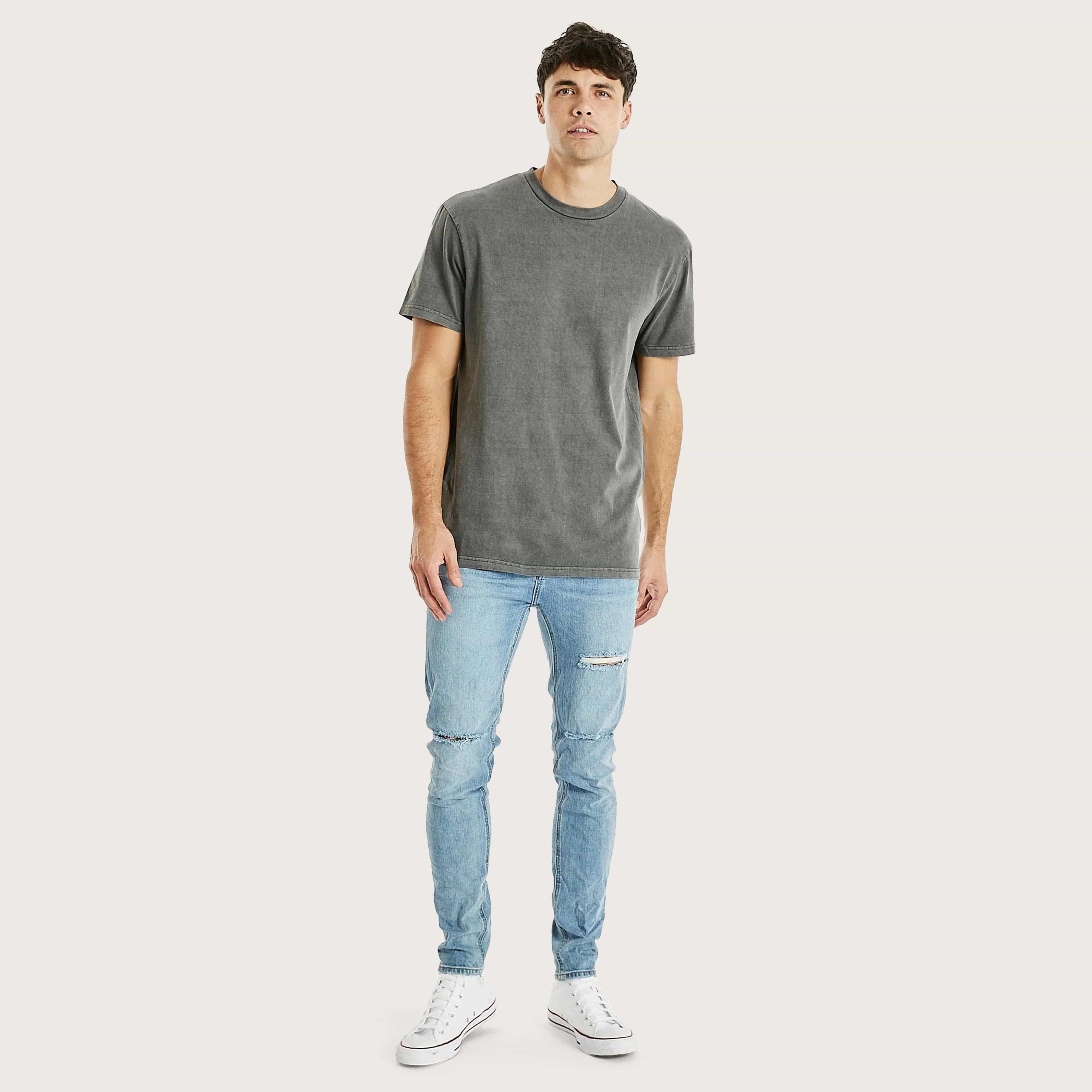 Essentials Relaxed Fit T-Shirt Pigment Asphalt