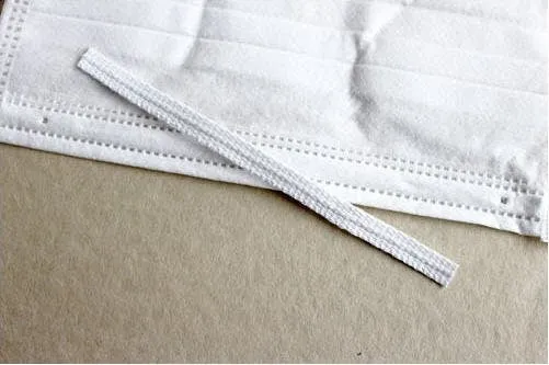 Flexible Fabric Covered Wires, Free Shipping, Face Mask Making Nose Wires, Craft Wires - White or Black - 20 yards