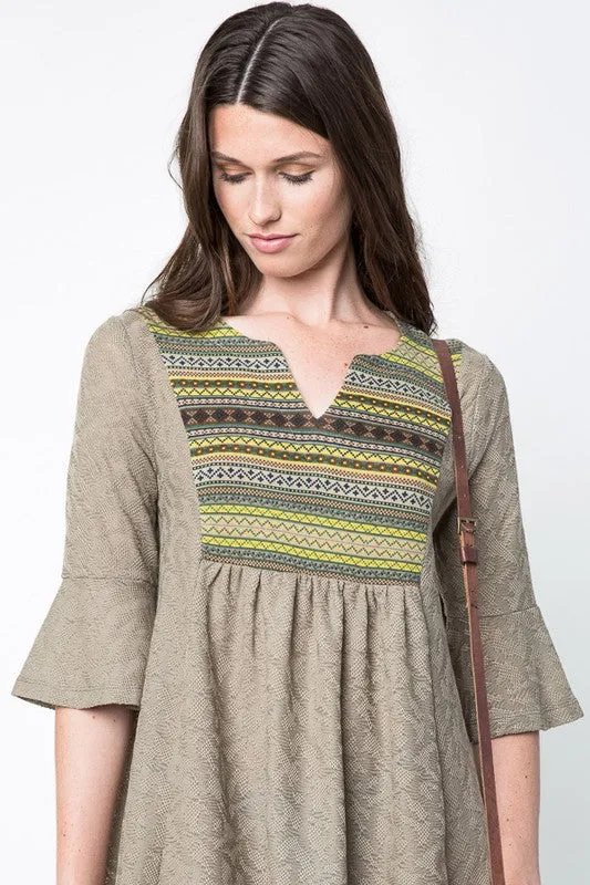 FLORENCE OLIVE DRESS