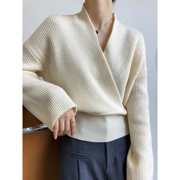 Florentine | Classic Wrap Sweater