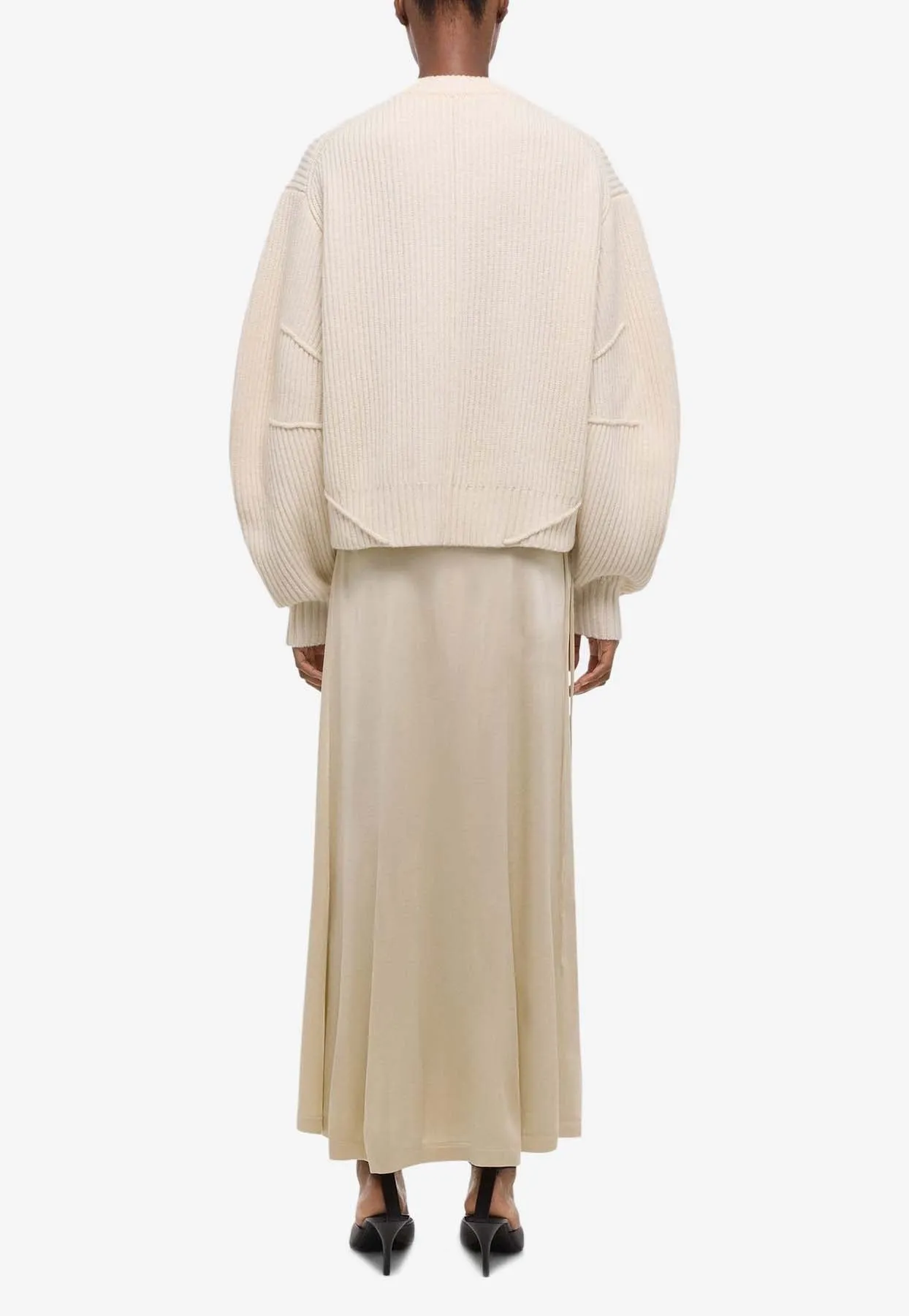 Fluid Maxi Wrap Skirt