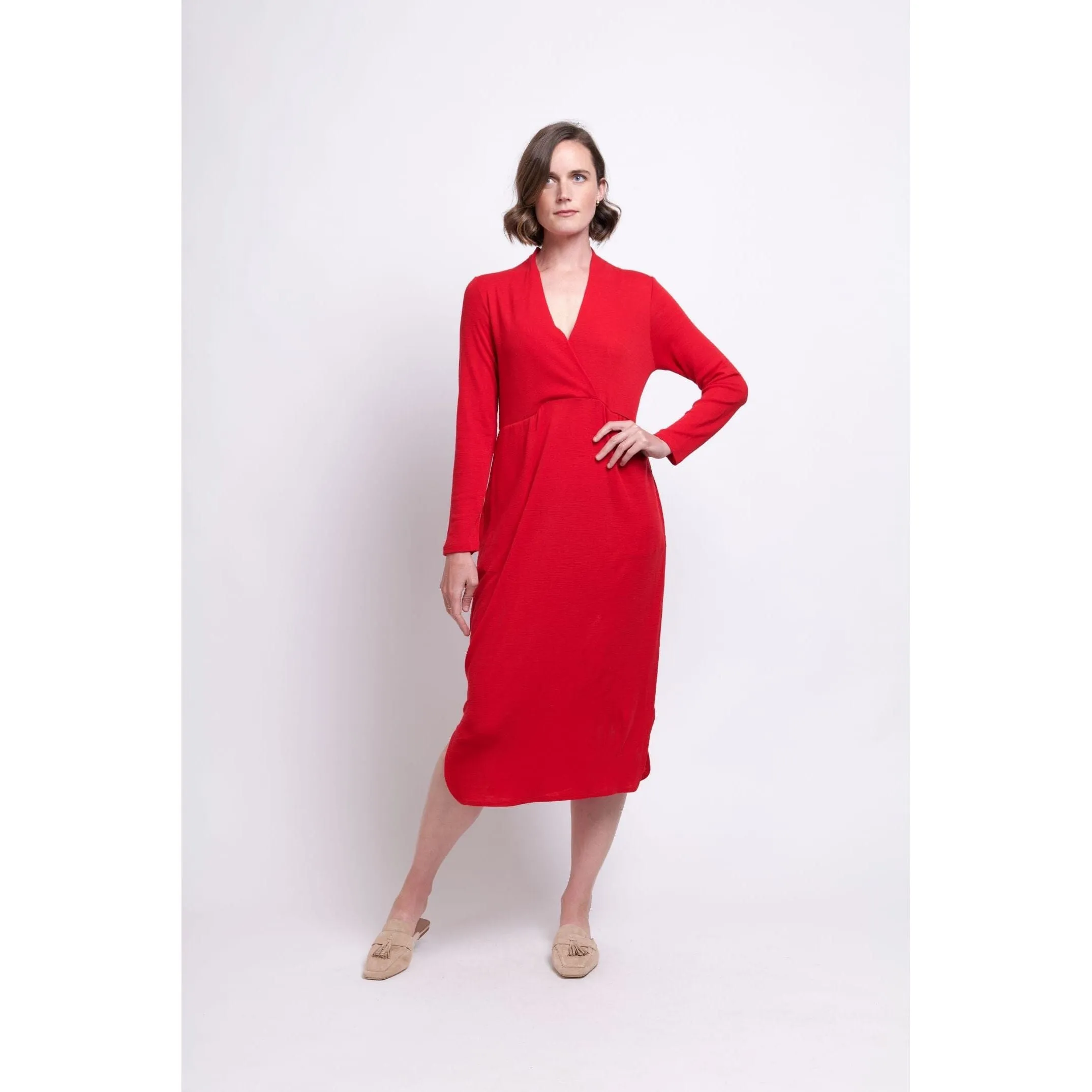 FOIL WRAP ME UP DRESS