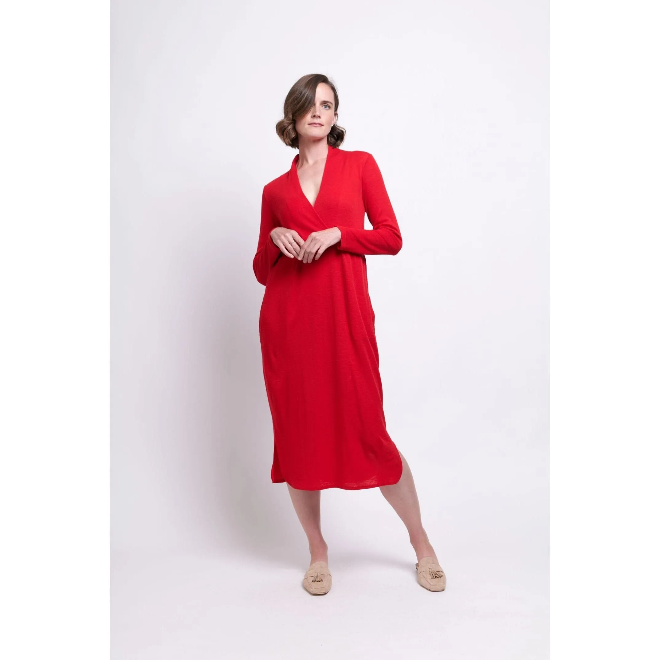FOIL WRAP ME UP DRESS
