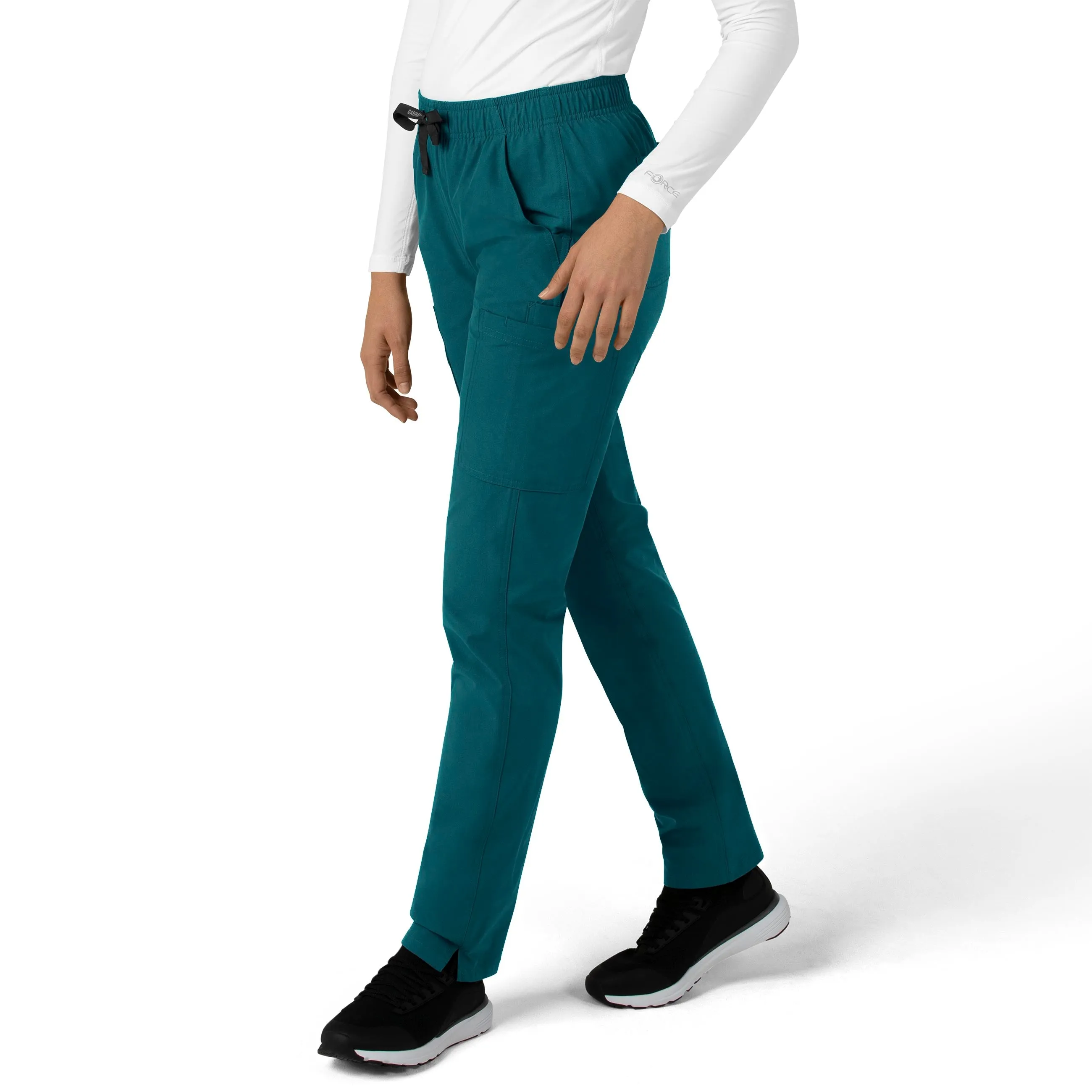 Force Essentials C51213 Straight Leg Scrub Pants Caribbean Blue