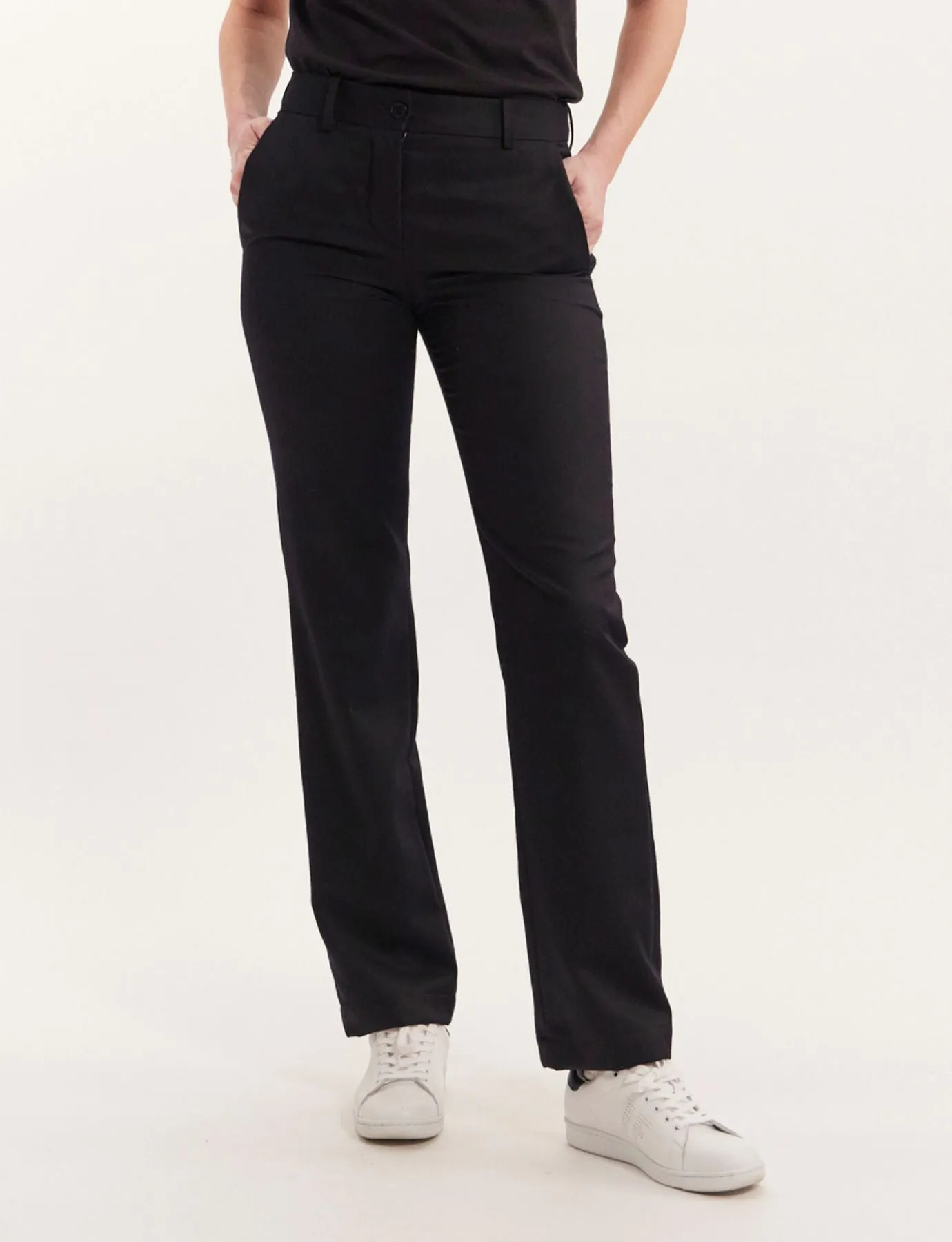 Francisco trousers navy blue wool