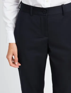Francisco trousers navy blue wool