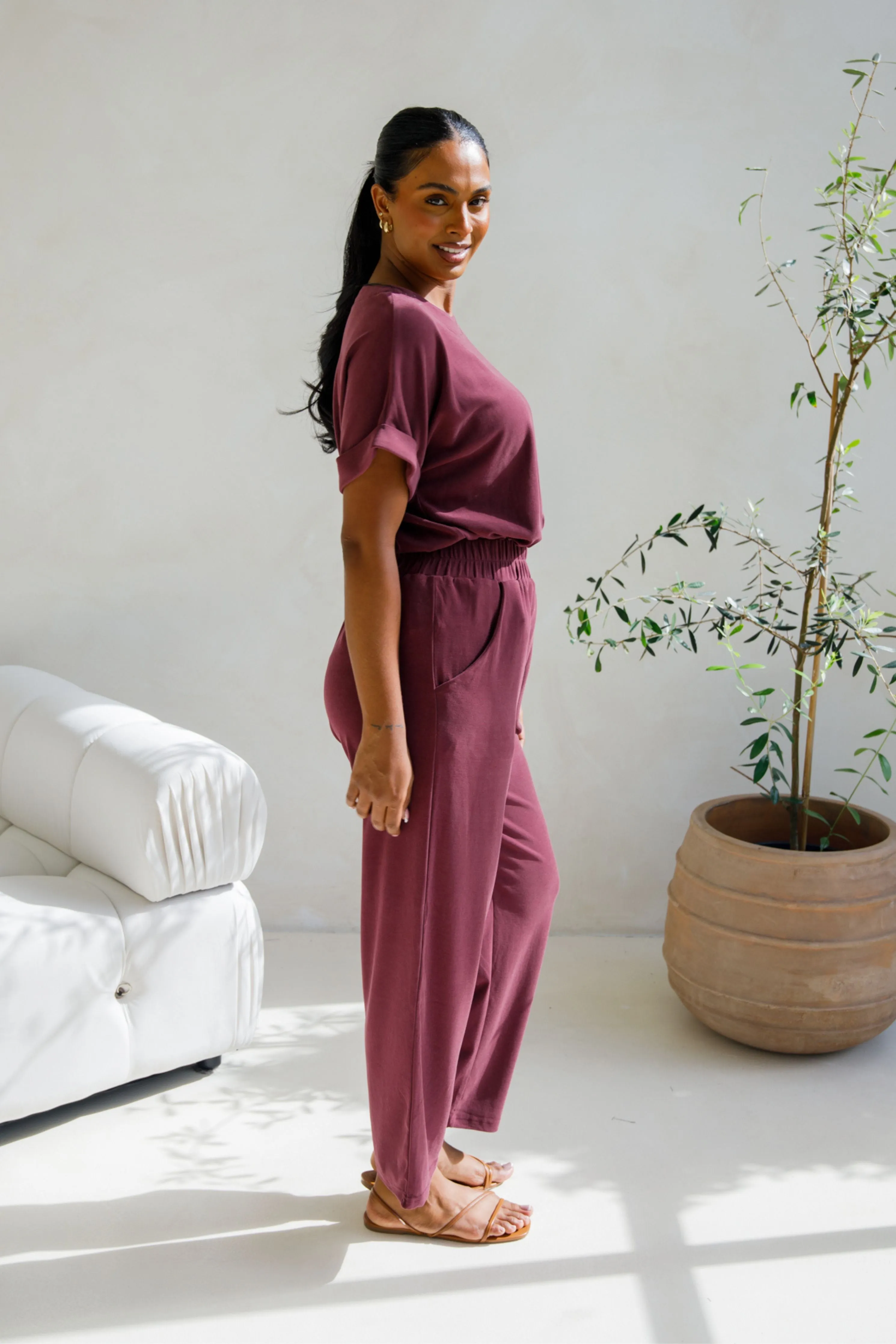 Frankie Lounge Pant | Shiraz