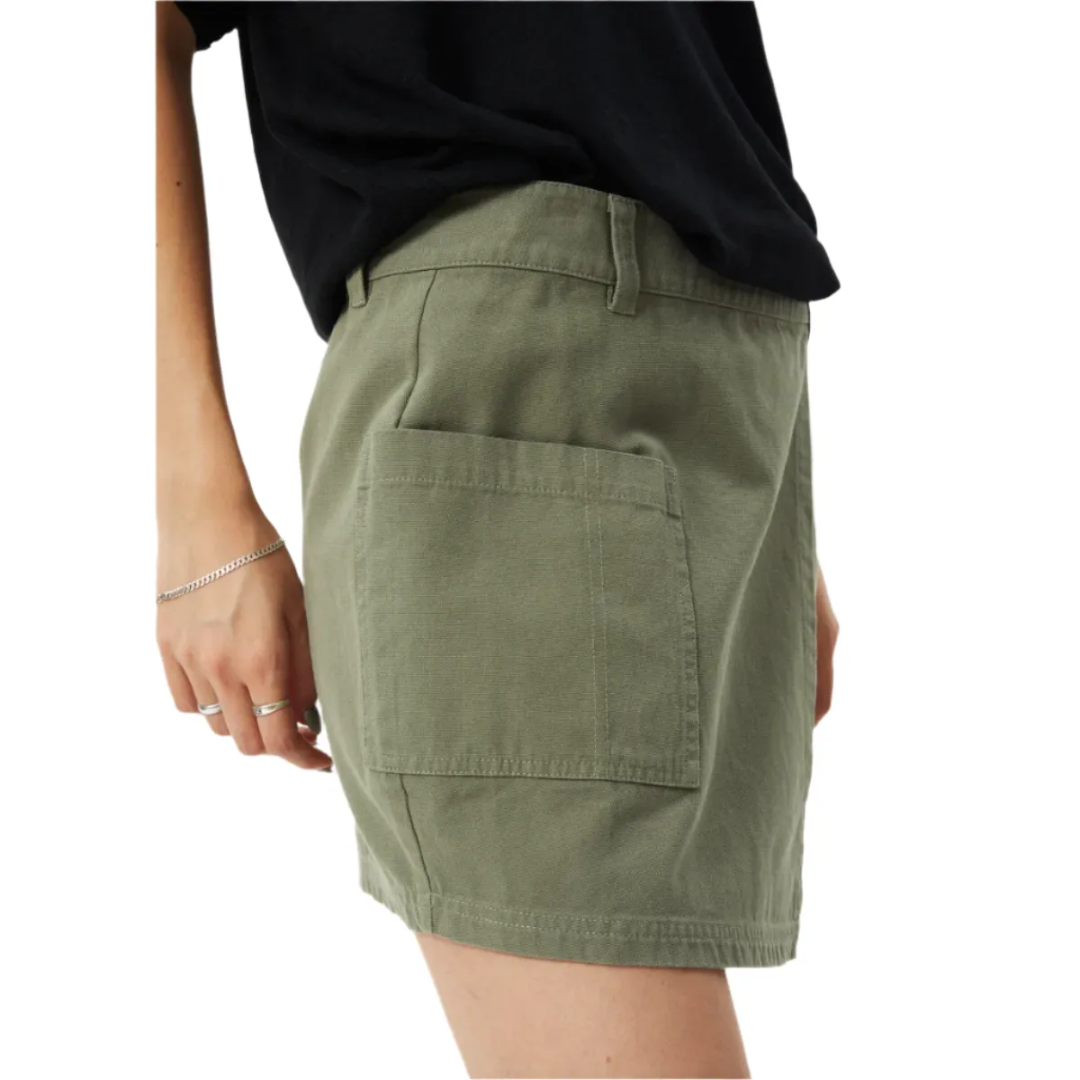 Fraser Recycled Utility Mini Skirt