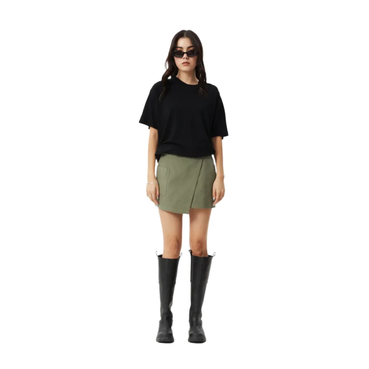 Fraser Recycled Utility Mini Skirt