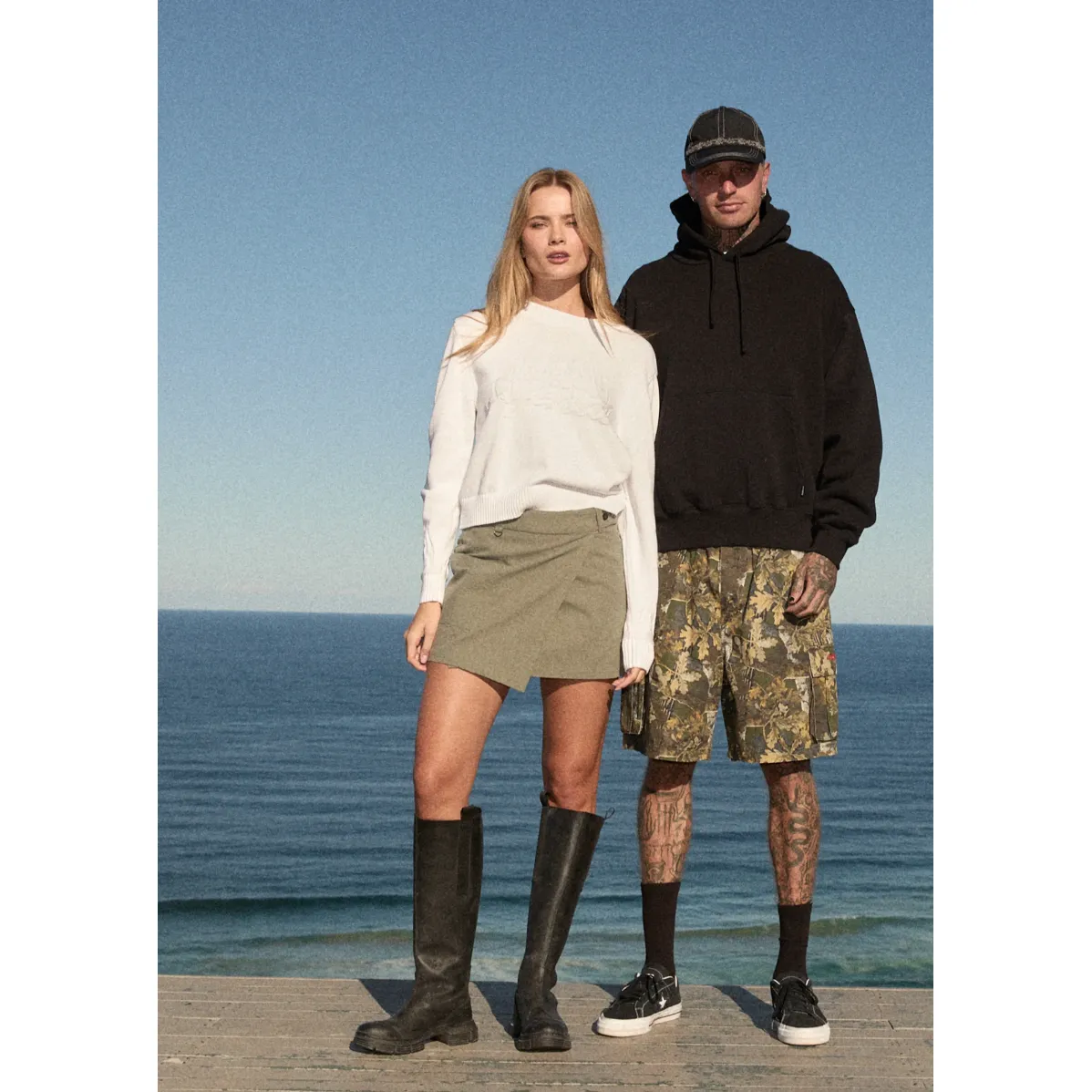 Fraser Recycled Utility Mini Skirt