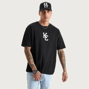 Fresno Heavy Box Fit Tee Black