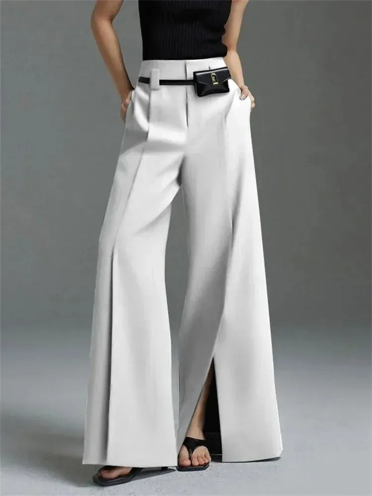 Front Slit Flare Pants | Dreamofthe90s