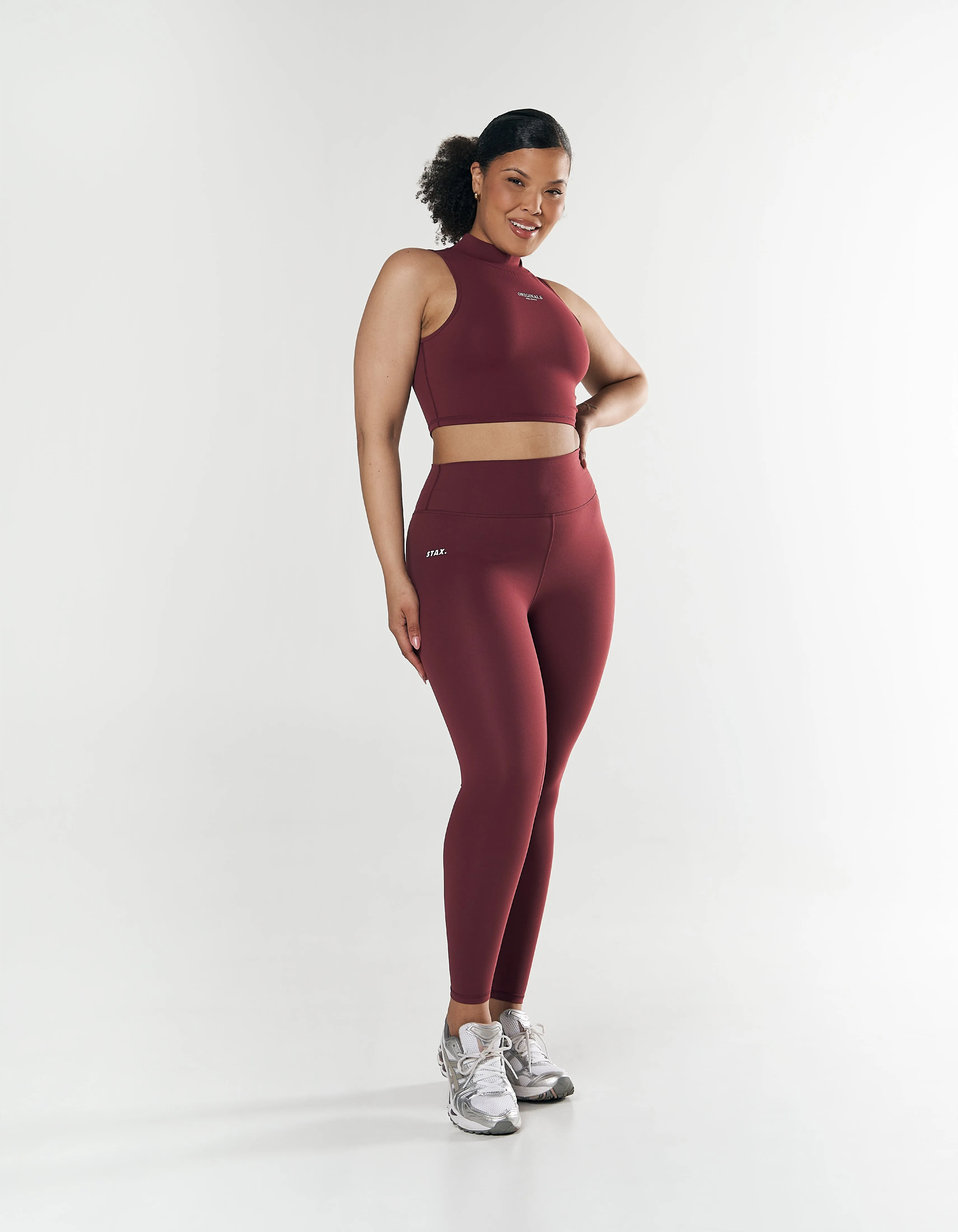 Full Length Tights NANDEX ™ Original Maple - Burgundy