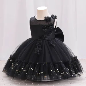 Girls Black Dress
