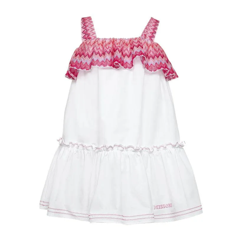 Girls White Dress