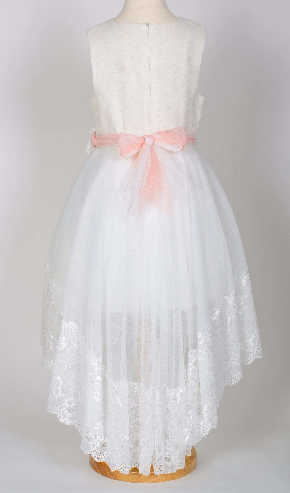 Girls' White  Dress
