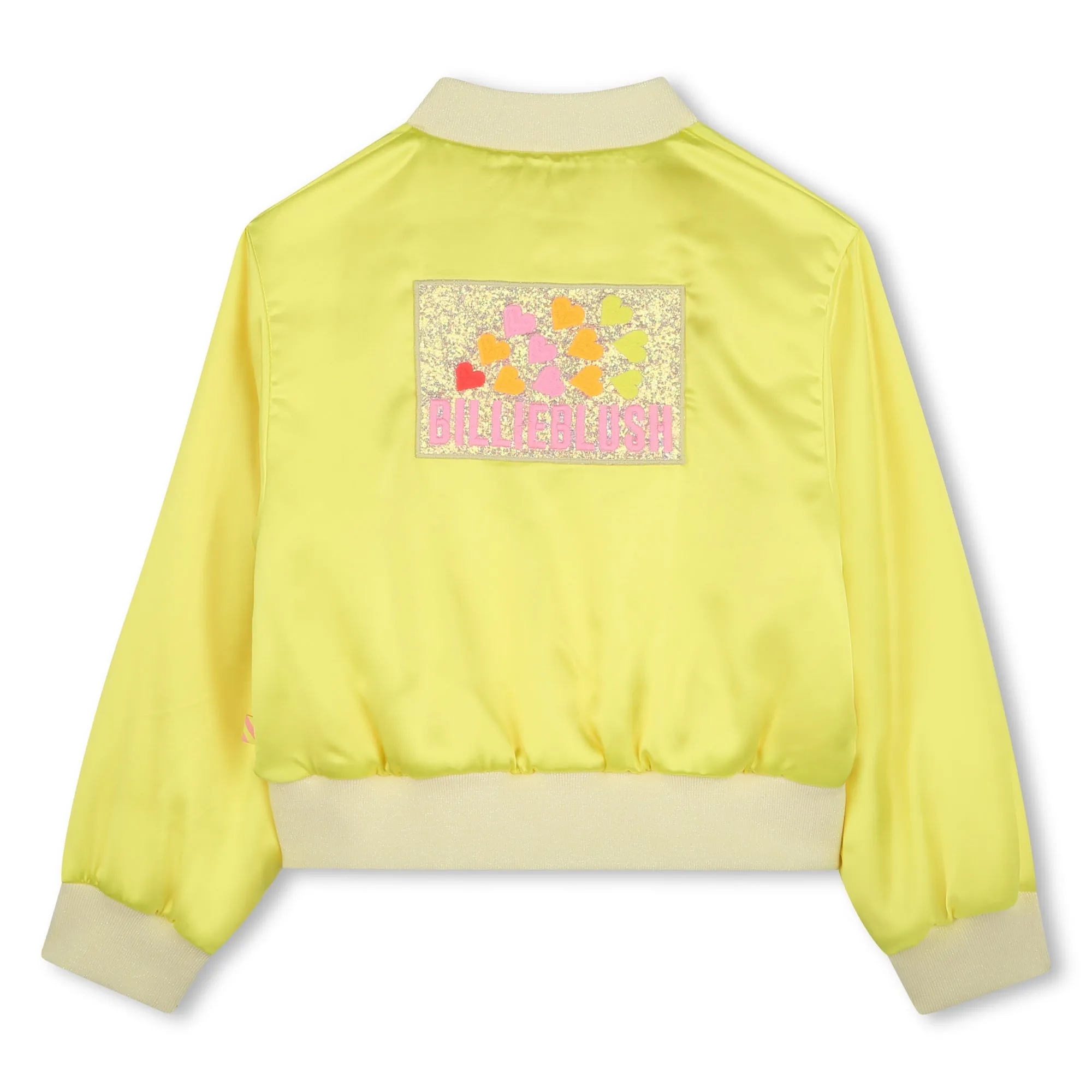 Girls Yellow Bomber Jacket