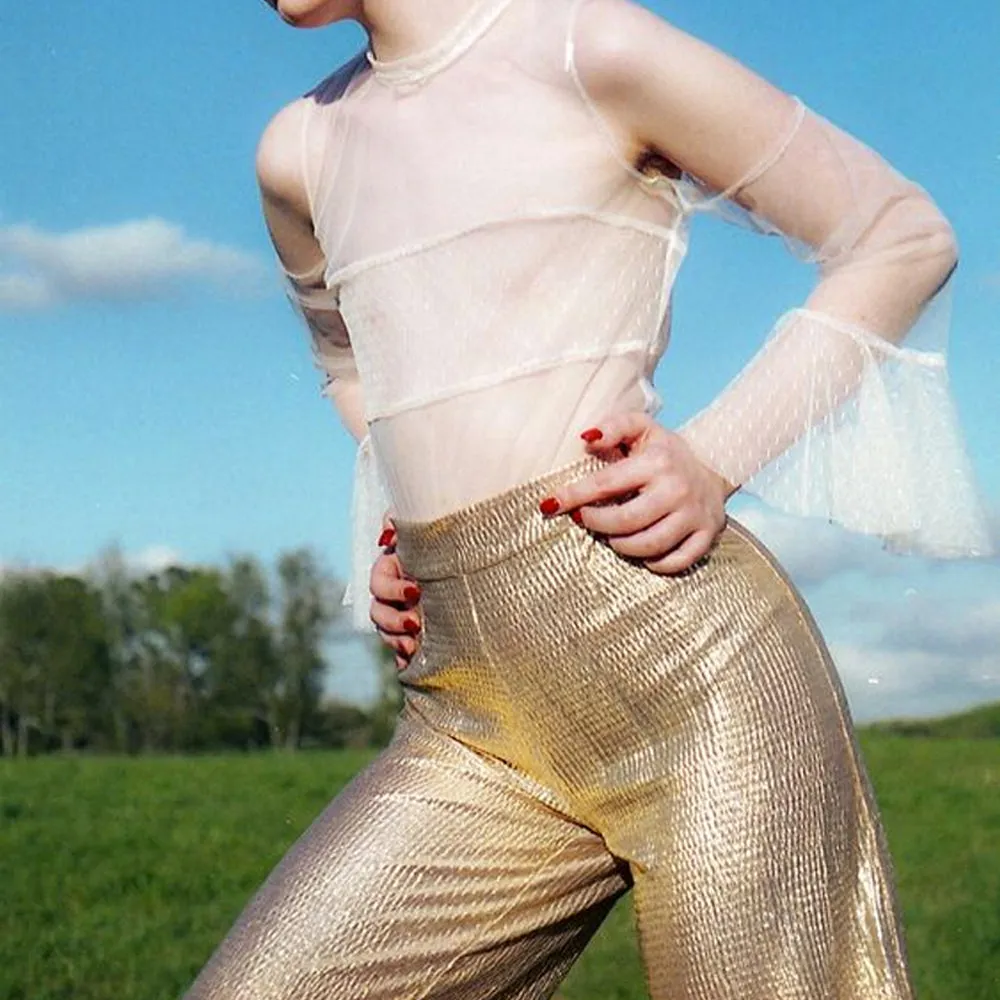 Gold Hot Pants