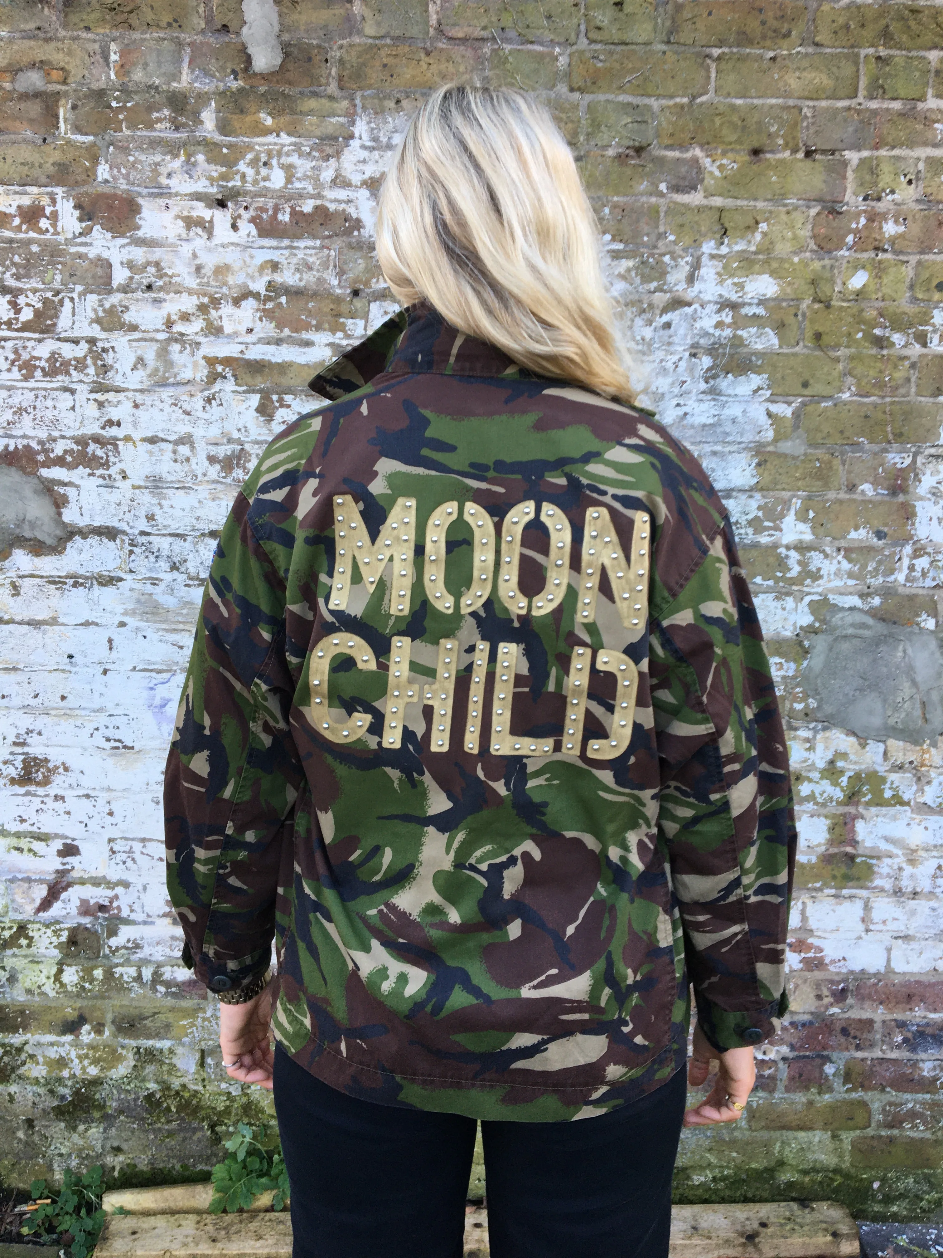 Green Camo Jacket - Various Wording